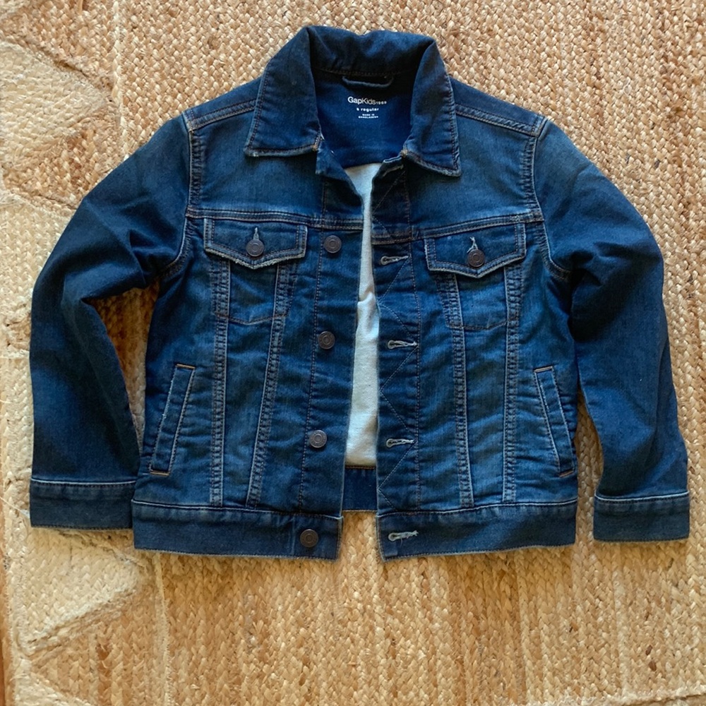 Gap Jean Jacket kids size 8 regular
